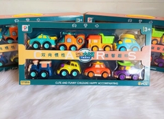 Set 8 xe ô tô Poli mã BJ660(24 bộ/thùng)