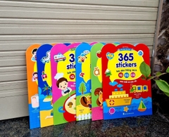 Bộ sách 365 sticker bóc dán thông minh 6 cuốn
