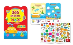 Bộ sách 365 sticker bóc dán thông minh 6 cuốn