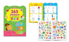 Bộ sách 365 sticker bóc dán thông minh 6 cuốn