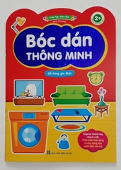 Set 6 cuốn sách bóc dán thông minh cho bé