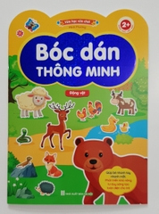 Set 6 cuốn sách bóc dán thông minh cho bé