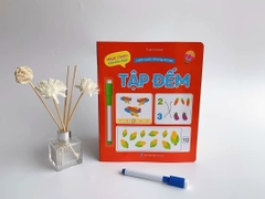 Bộ làm toán không sợ sai 4 cuốn tặng kèm 2 bút có đầu xóa