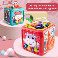 Hộp vuông bận rộn 688-60 (hộp bò)(24 bộ/thùng)