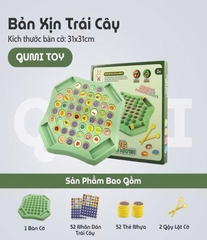 Cờ Lật Hình Ghi Nhớ (4 Người) Hoa quả-96
