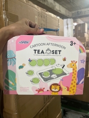 Vali trà bánh động vật Hồng 22c