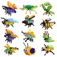 Lego côn trùng 12pcs mã SM196B