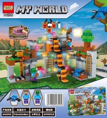 Lắp ráp Minecraft 3 650pcs mã 44090