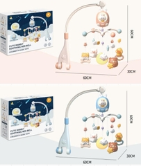 Đồ chơi treo nôi XANH,HỒNG mã R001/R002