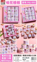 Hộp 15 cuộn Sticker Baby mã FKJ-005