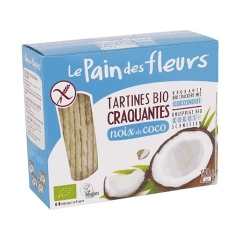 Bánh Gạo Vị Dừa Hữu Cơ Le Pain Des Fleurs 150G