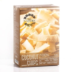 Dừa Sấy Giòn Tự Nhiên Queen Food 100G