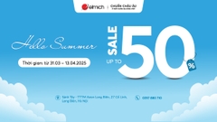 [Elmich x AEON Long Biên] HELLO SUMMER SALE – Rộn ràng ưu đãi, sắm ngay đón hè