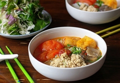 Cách nấu bún riêu chay vừa thơm ngon lại bổ dưỡng
