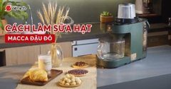 Công thức làm sữa hạt macca đậu đỏ tại nhà: Thơm ngon, bổ dưỡng và dễ dàng