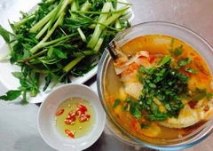 Canh chua cá bớp - Cách nấu không bị tanh tại nhà