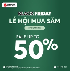 [ELMICH x SENSE CITY CÀ MAU] LỄ HỘI MUA SẮM BLACK FRIDAY