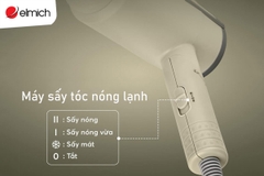 Chăm sóc tóc hiệu quả với máy sấy tóc nóng lạnh