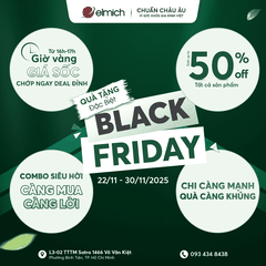 [BLACK FRIDAY - ELMICH x CENTRE MALL] ĐẠI TIỆC SALE ĐỈNH NÓC - TTTM SATRA VÕ VĂN KIỆT