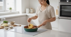 Cách làm bánh khoai mì nướng bằng chảo chống dính thơm ngon bất bại