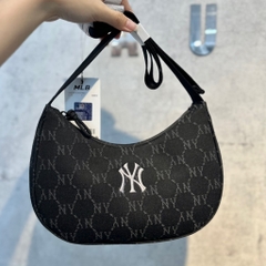 Túi MLB Black Monogram NY Denim