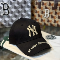 Nón MLB Black NY Begie
