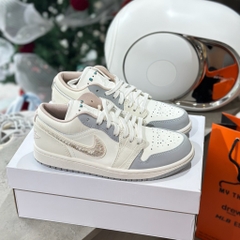 Giày Nike Air Jordan 1 Low Sail/ Soft Pearl- Off Noir IH7323100