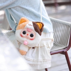 Baby three Lucky Cat Zipper Bag Blindbox - Mèo Thần Tài May Mắn