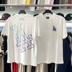 Áo New Era Trắng LA loang 12544759