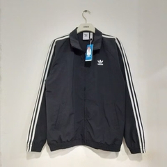 Áo khoác ADIDAS đen sọc trắng