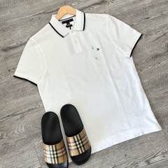 Polo Tommy Trắng MW42748 100