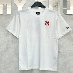 Áo New Era Trắng Chữ Đỏ