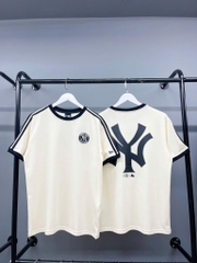 Áo New Era Begie viền đen NY
