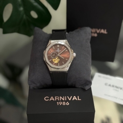 Carnival Wrist Watch Brown 8189G