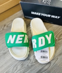 Dép NERDY Rich Bread Velcro - Green