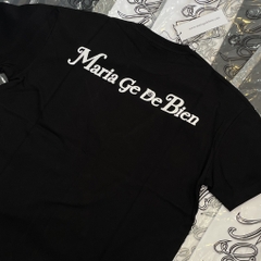 Áo Maria Ge De Bien Đen Chữ nhỏ