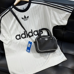 Áo Adidas Tee White Black IM9459