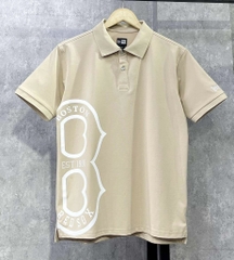 Áo New Era Polo Begie Boston