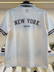 Áo Polo New Era Viền Nâu