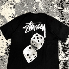 Áo Stussy Black Xí Ngầu