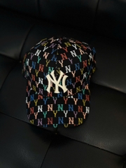 Nón MLB Monogram Black
