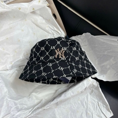 Nón MLB Monogram Black