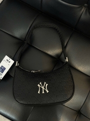 Túi MLB Black Đeo Vai Da NY