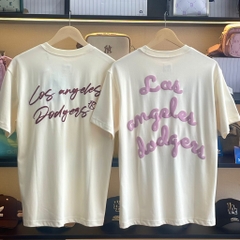 Áo New Era Begie La Tím