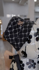 Nón MLB Monogram Black