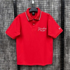 áo new era polo đỏ