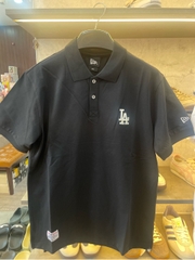 áo new era polo LA đen