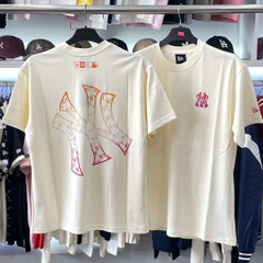 Áo New Era Begie NY loang 12544758