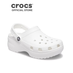 Dép Crocs Classic Platform Clog White