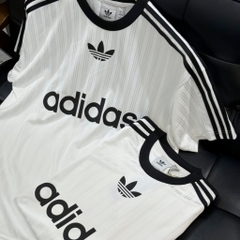 Áo Adidas Tee White Black IM9459